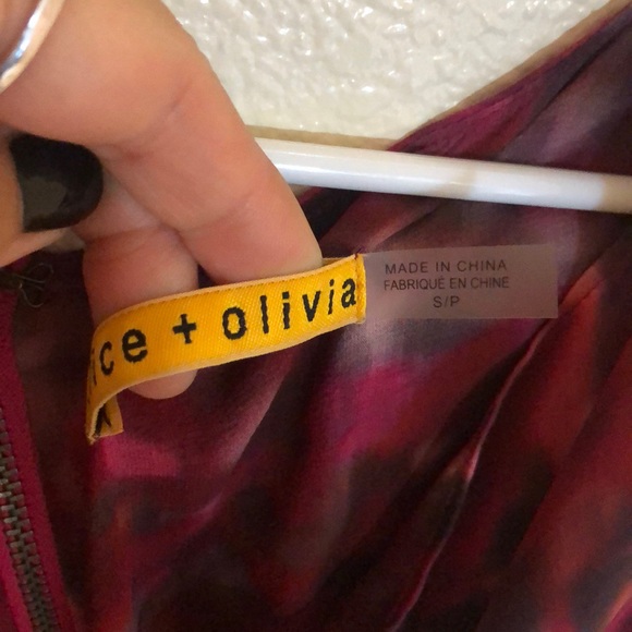 COPY - Alice Olivia silk dress - Picture 7 of 9